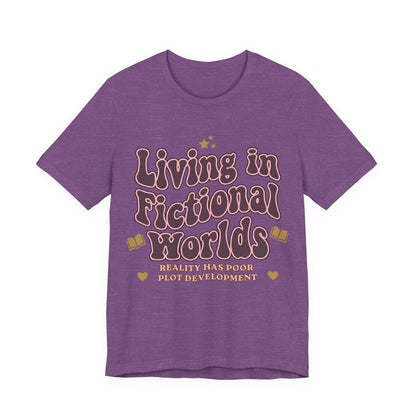 Living in Fictional Worlds Graphic T-Shirt