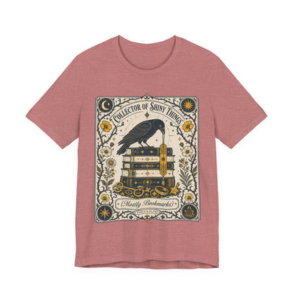 Collector of Shiny Things Raven Tarot Card Graphic T-Shirt