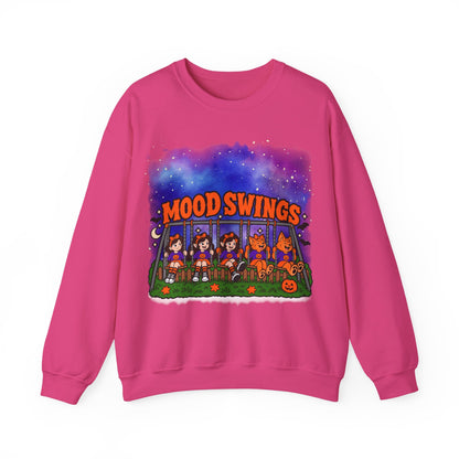 Mood Swings Werewolf Halloween Crewneck Sweatshirt