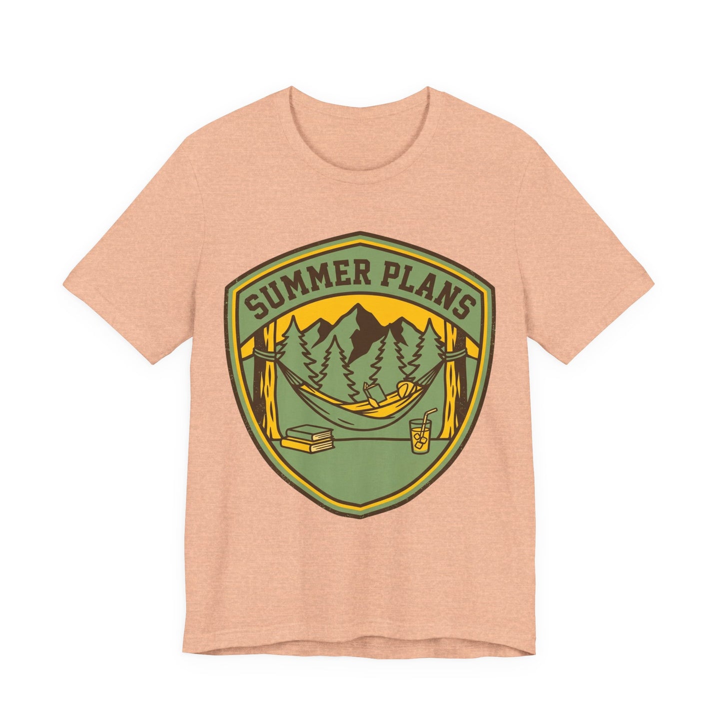 "Summer Plans" Hammock Camping Graphic T-Shirt