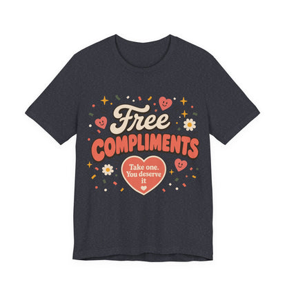 Free Compliments Graphic T-Shirt