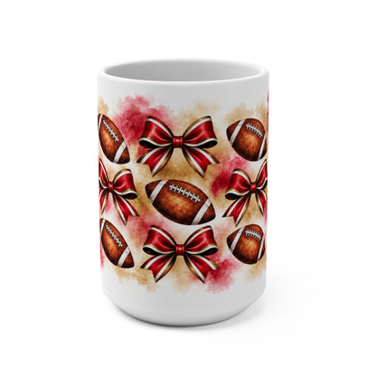San Francisco Football Team - Balls & Bows 15oz Ceramic Mug