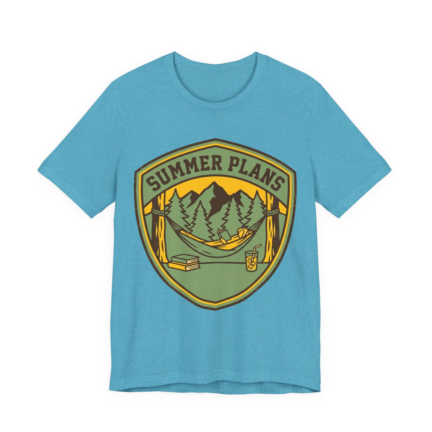 "Summer Plans" Hammock Camping Graphic T-Shirt