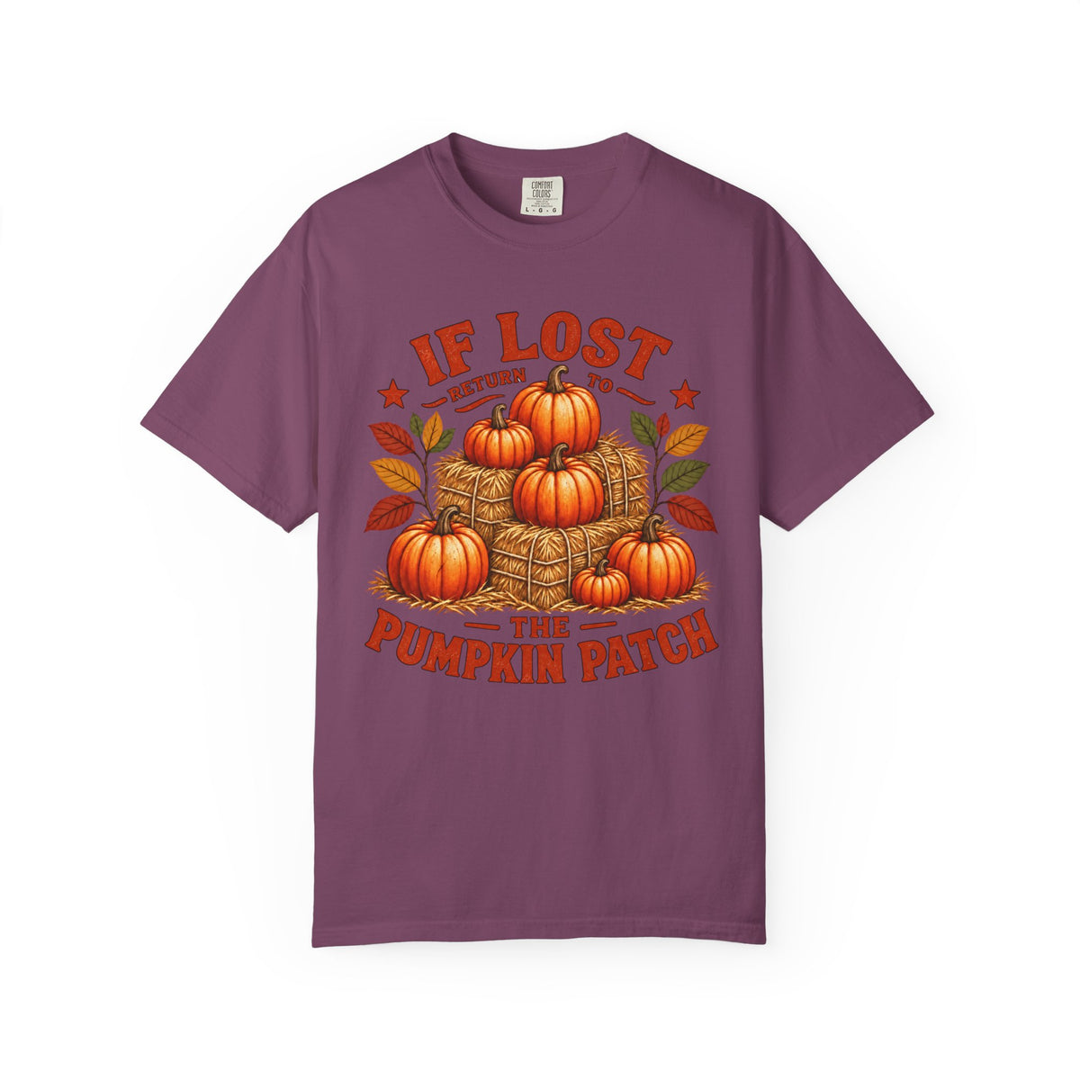 If Lost Return to the Pumpkin Patch Fall Graphic T-shirt