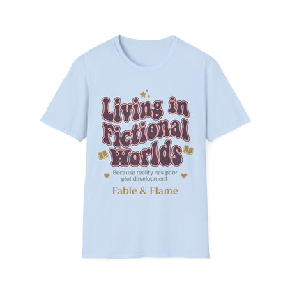 Living in Fictional Worlds Graphic T-Shirt