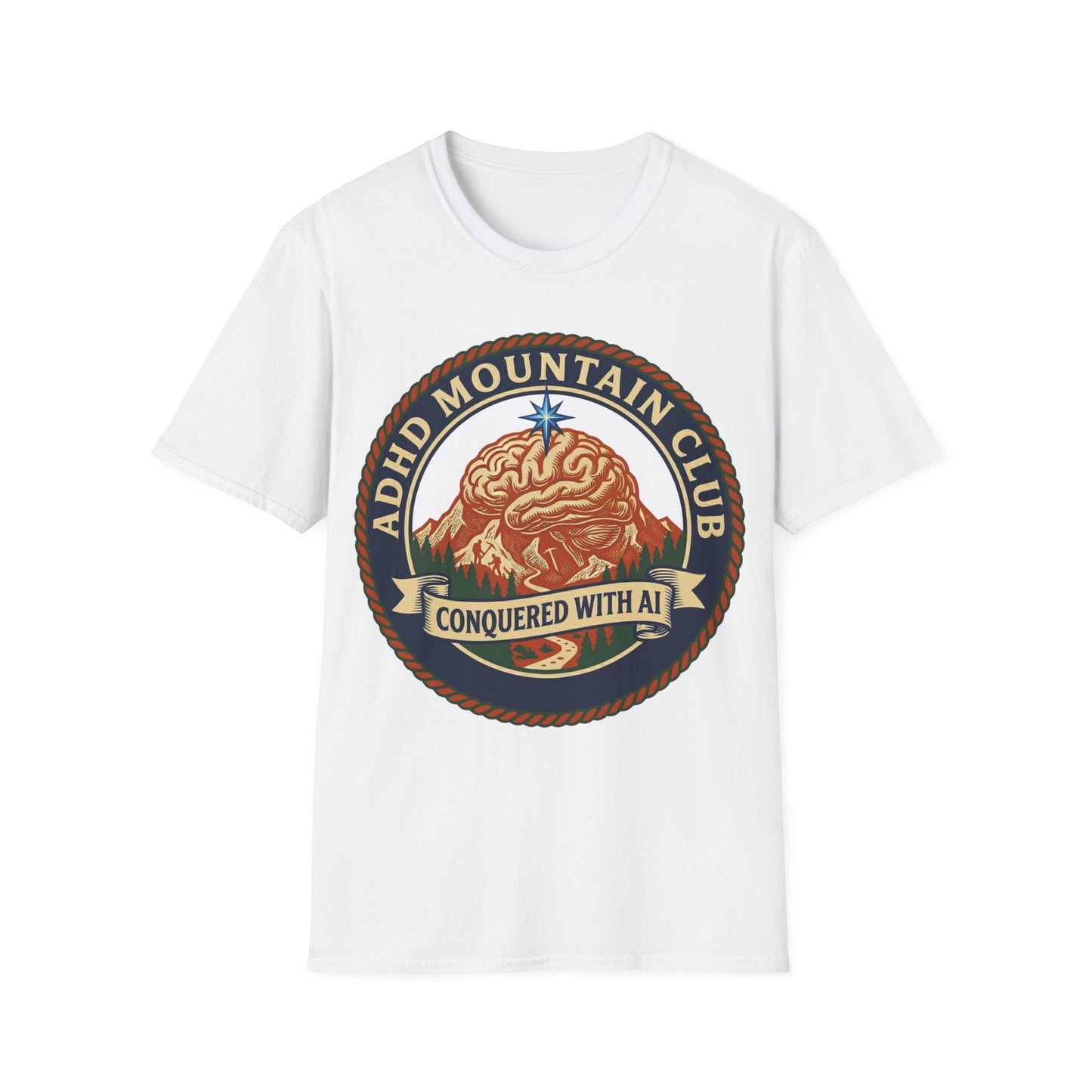 ADHD Mountain Club Graphic Tee