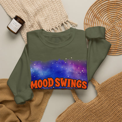 Mood Swings Werewolf Halloween Crewneck Sweatshirt