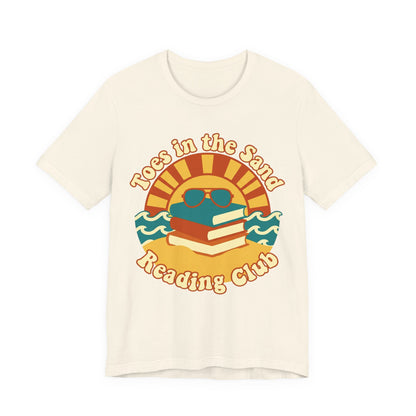 Toes in the Sand Reading Club Graphic T‑Shirt