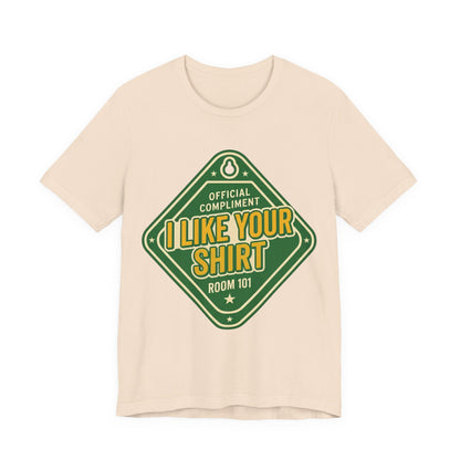 'I Like Your Shirt' Retro Motel Keychain Graphic T-Shirt