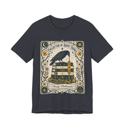 Collector of Shiny Things Raven Tarot Card Graphic T-Shirt