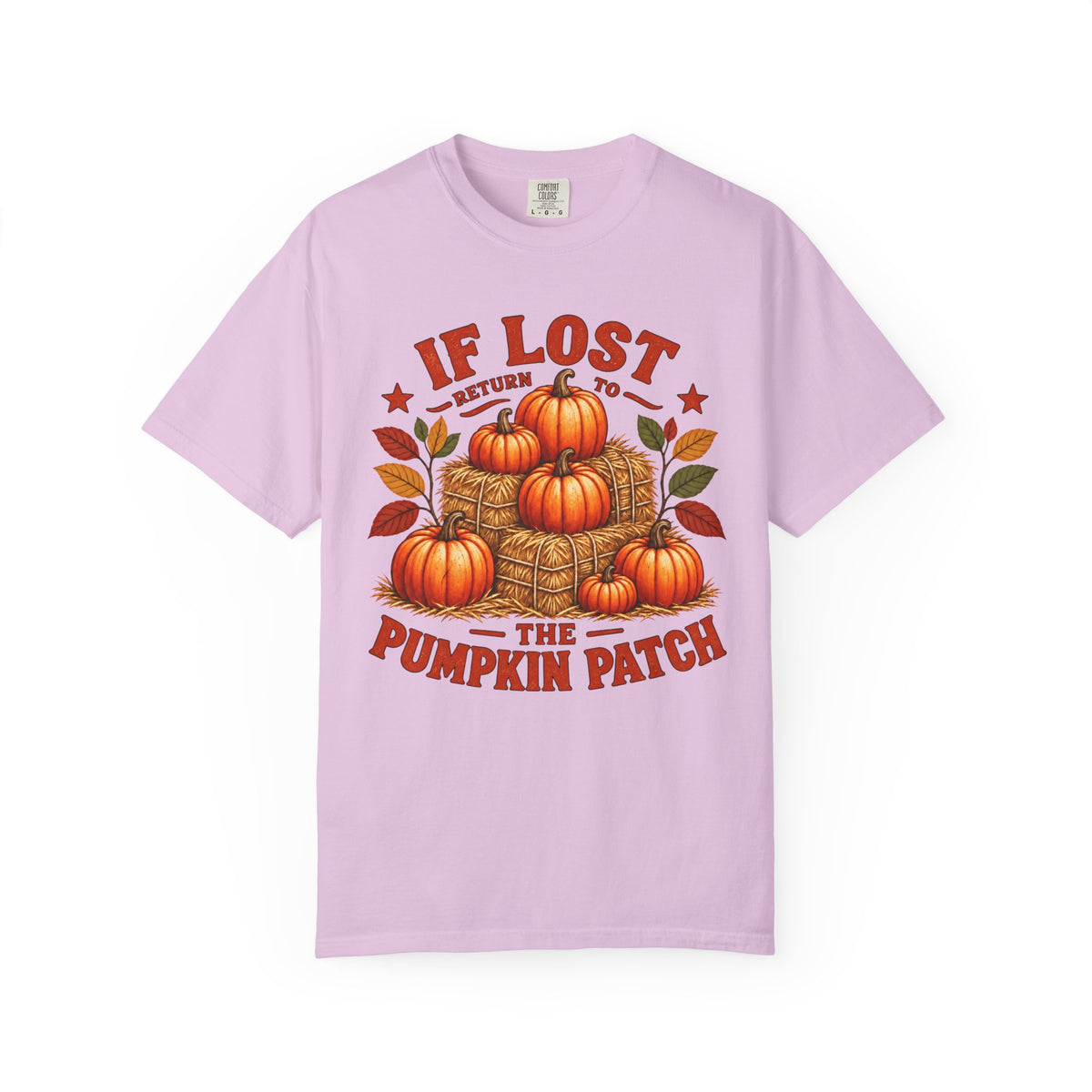If Lost Return to the Pumpkin Patch Fall Graphic T-shirt