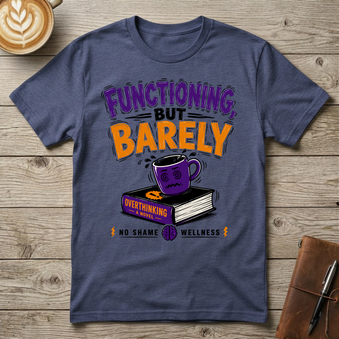 Functioning But Barely Graphic Tee