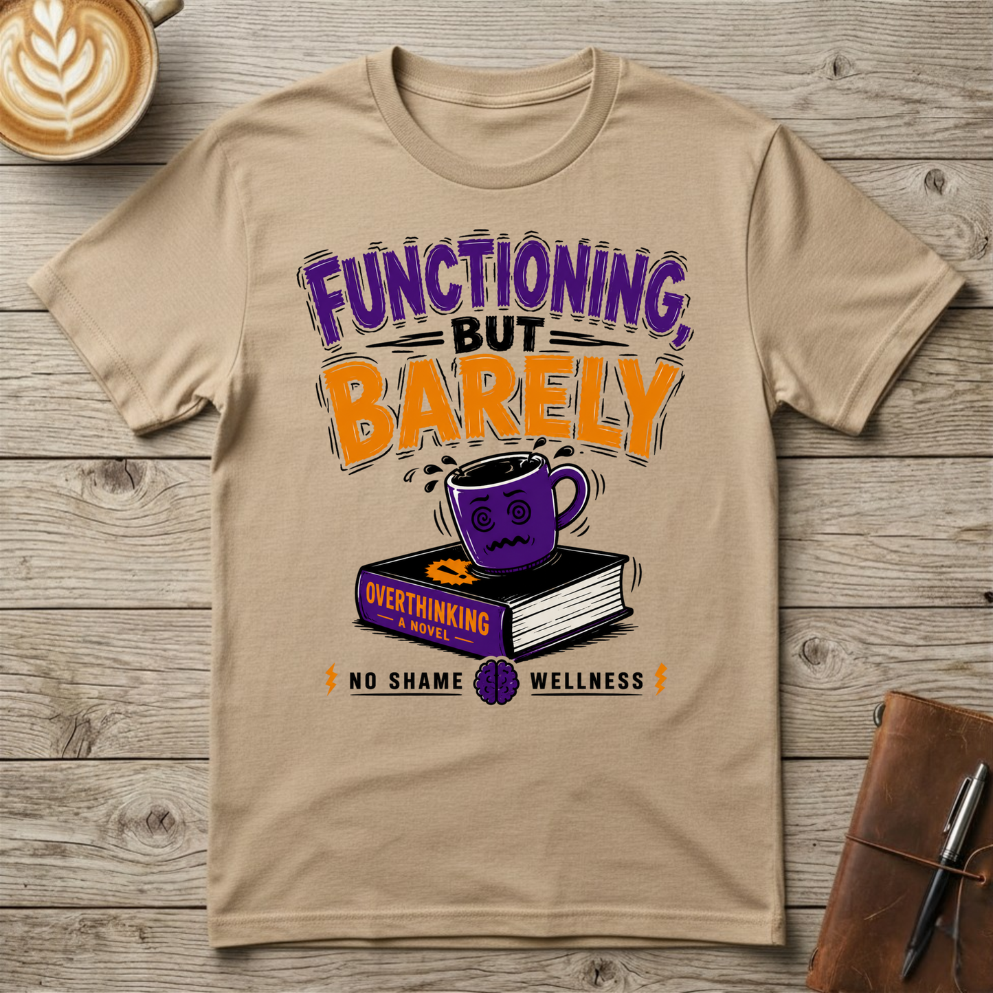 Functioning But Barely Graphic Tee