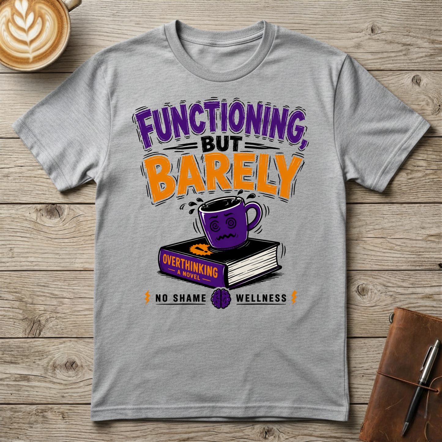 Functioning But Barely Graphic Tee