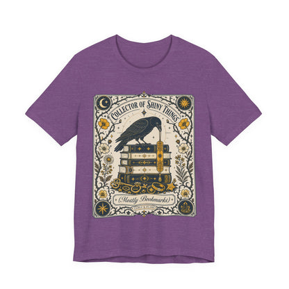 Collector of Shiny Things Raven Tarot Card Graphic T-Shirt