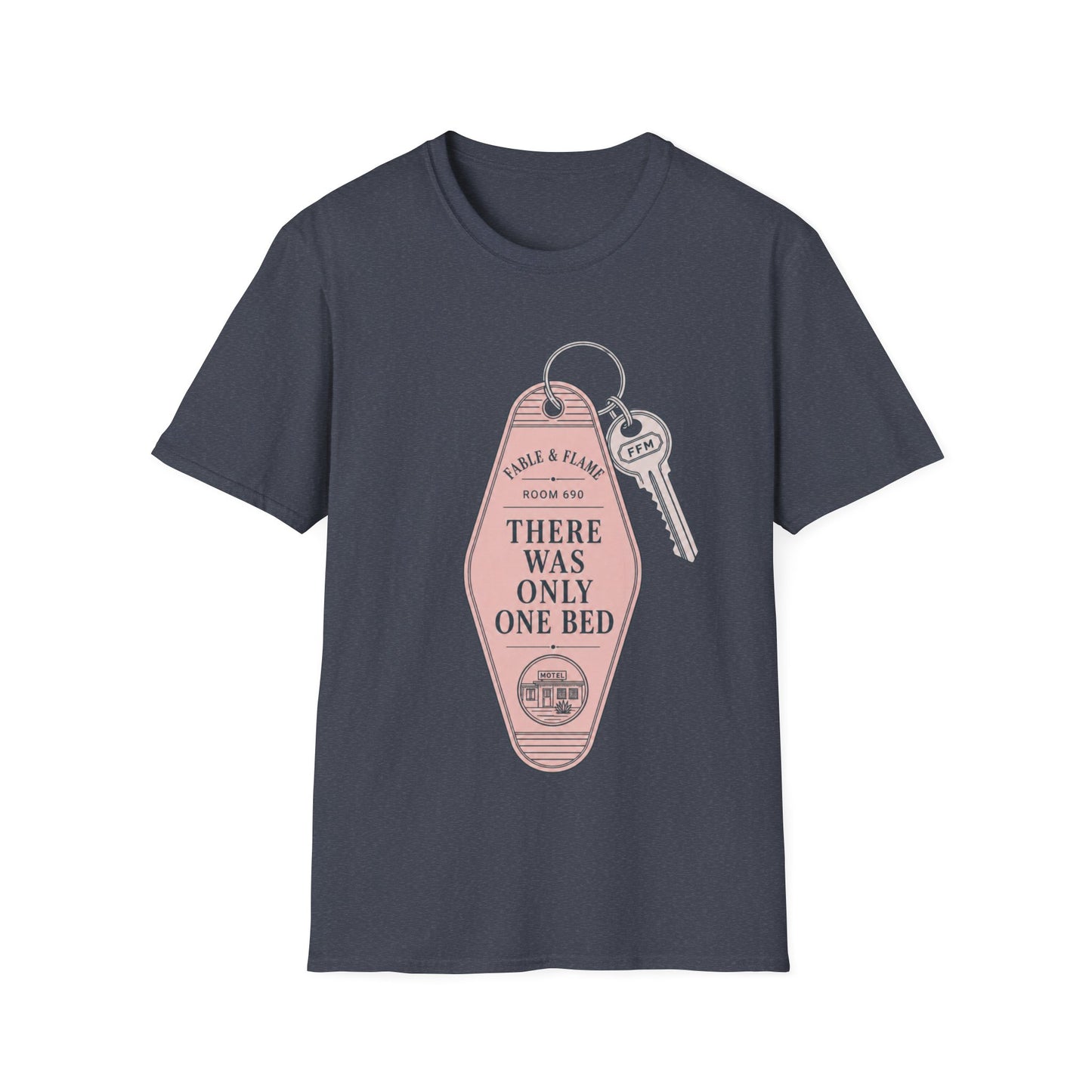 Vintage Motel Key Tag Graphic T-Shirt