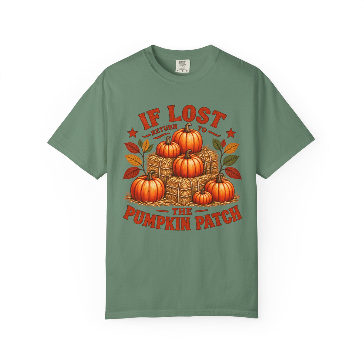 If Lost Return to the Pumpkin Patch Fall Graphic T-shirt