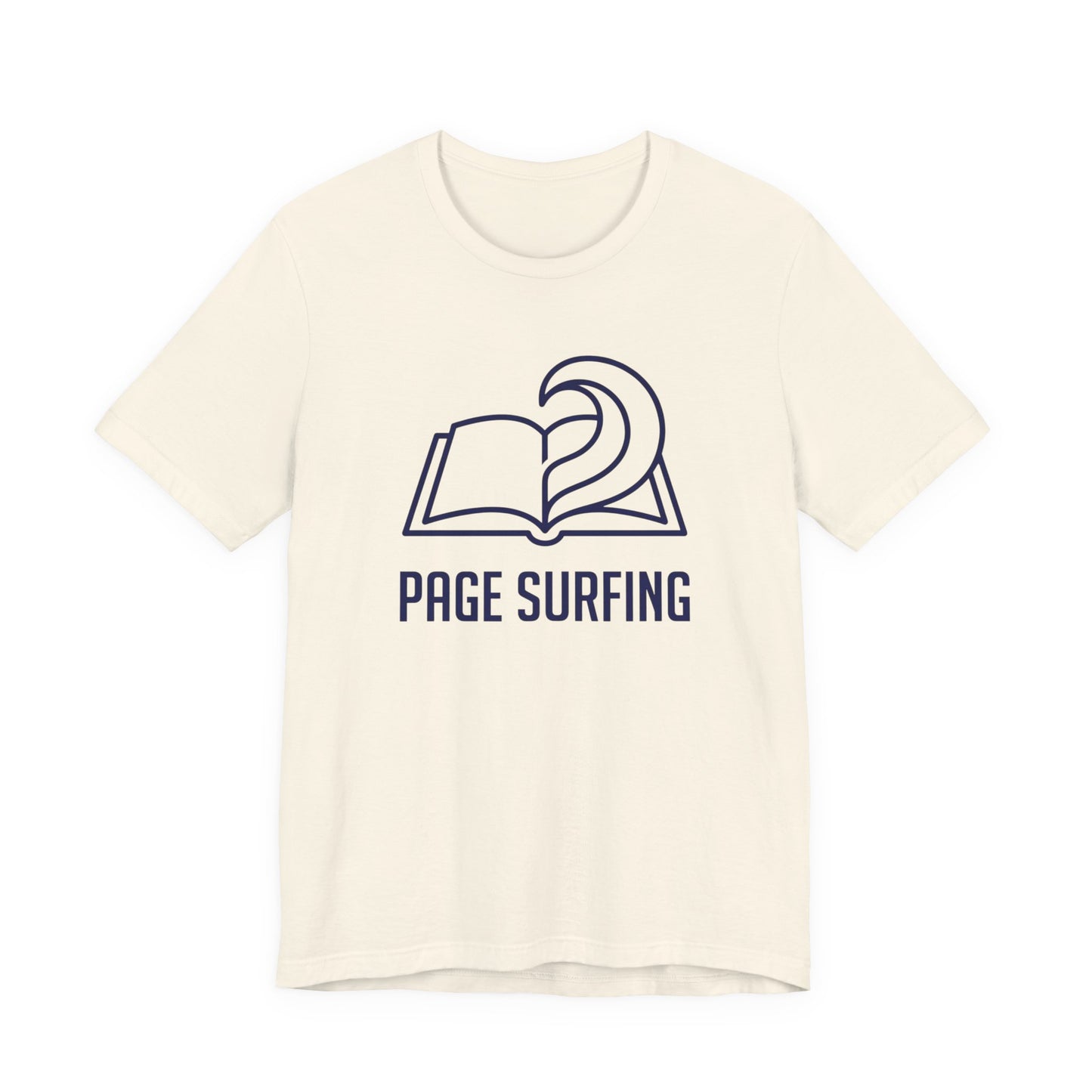 Minimalist Page Surfing  Graphic T-Shirt
