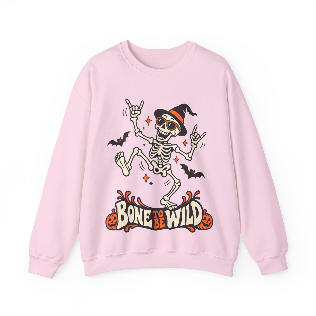 Bone to Be Wild Skeleton Crewneck Sweatshirt