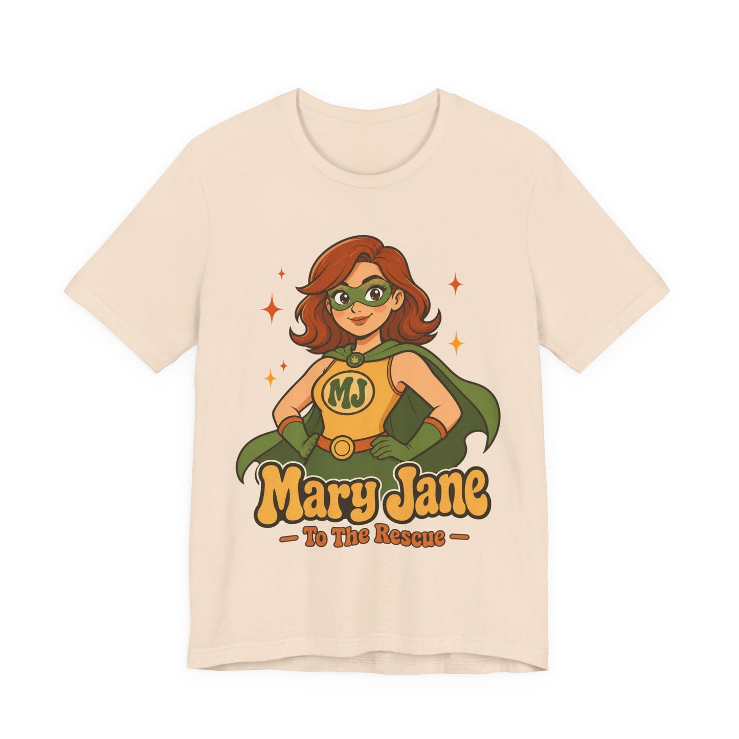 Mary Jane Superhero Graphic T-Shirt