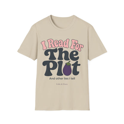 "I Read For The Plot" Graphic T-Shirt