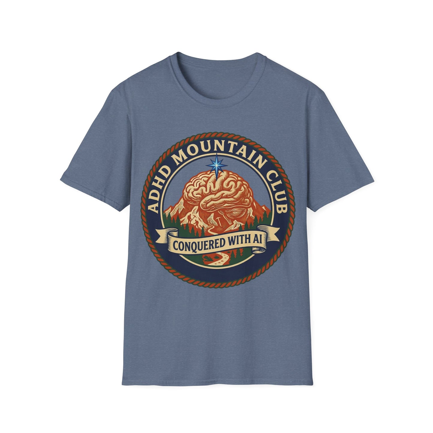 ADHD Mountain Club Graphic Tee