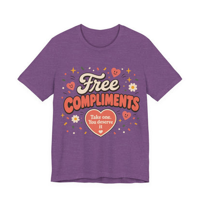 Free Compliments Graphic T-Shirt