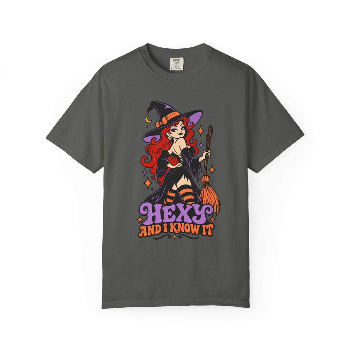 Hexy And I Know It Witch Halloween Graphic T-Shirt
