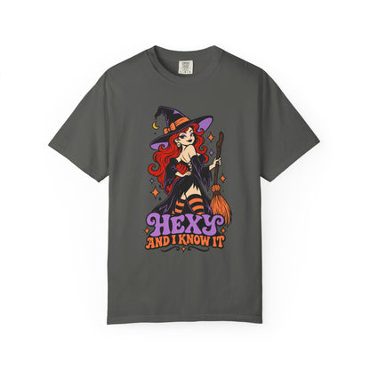 Hexy And I Know It Witch Halloween Graphic T-Shirt