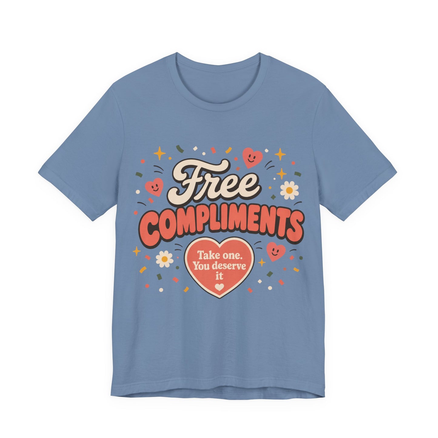 Free Compliments Graphic T-Shirt