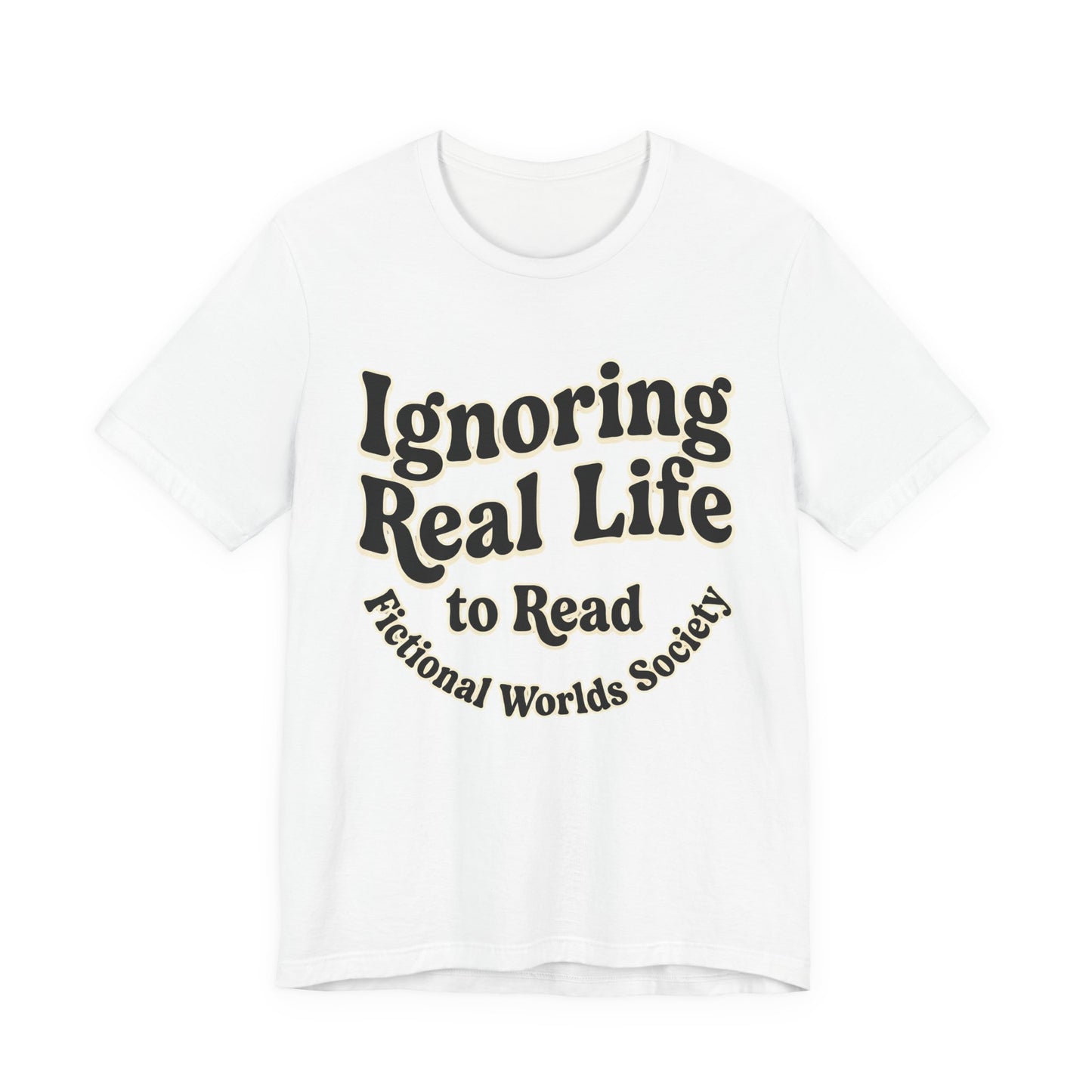 Ignoring Real Life to Read Graphic T-Shirt