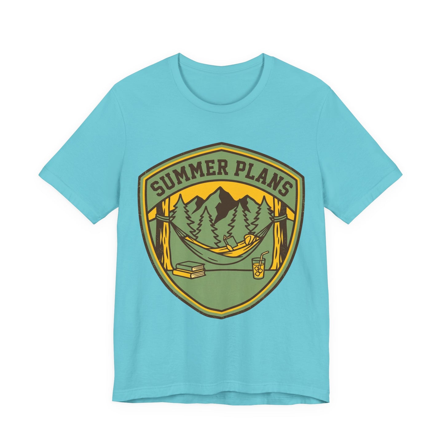 "Summer Plans" Hammock Camping Graphic T-Shirt