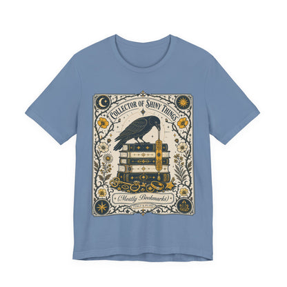 Collector of Shiny Things Raven Tarot Card Graphic T-Shirt