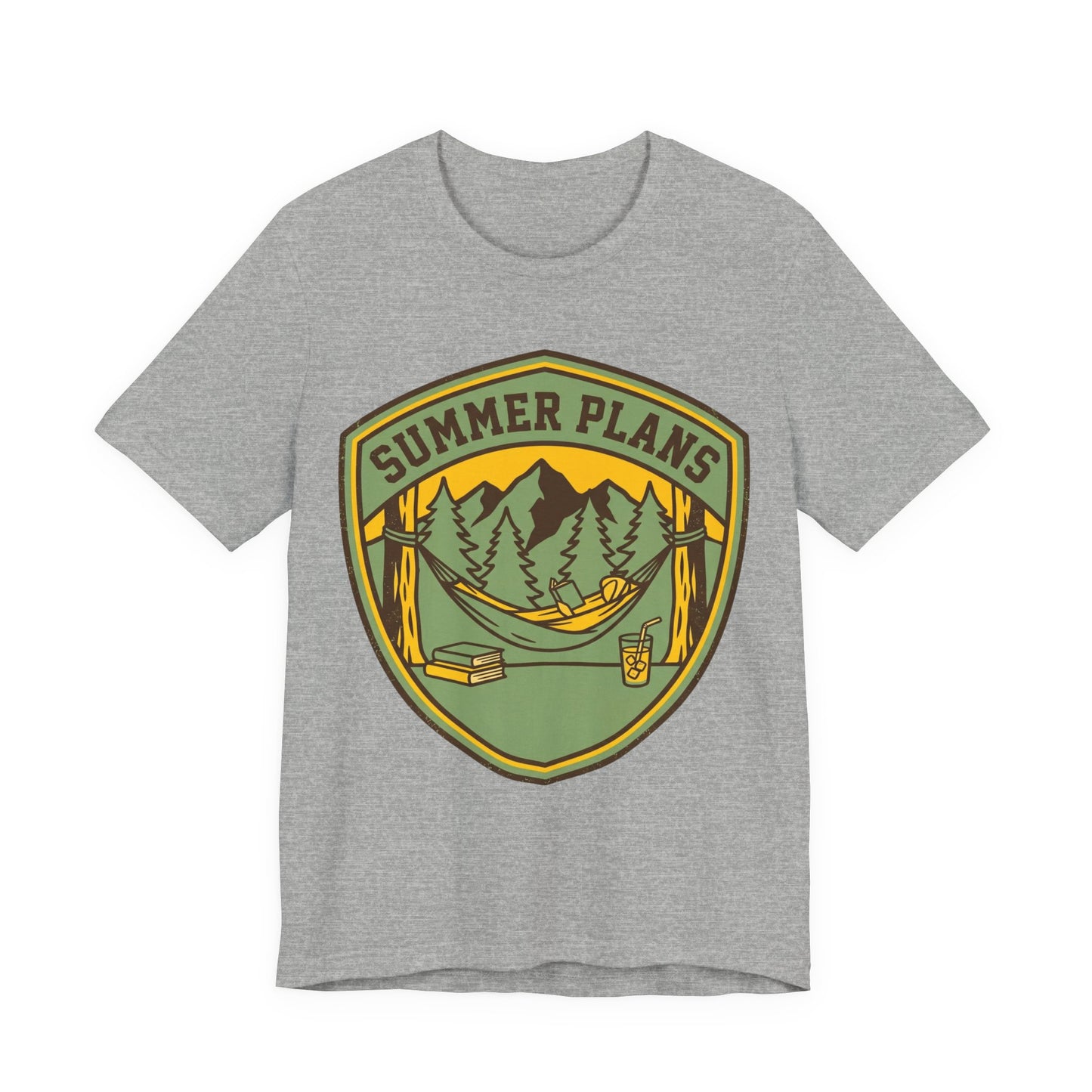 "Summer Plans" Hammock Camping Graphic T-Shirt
