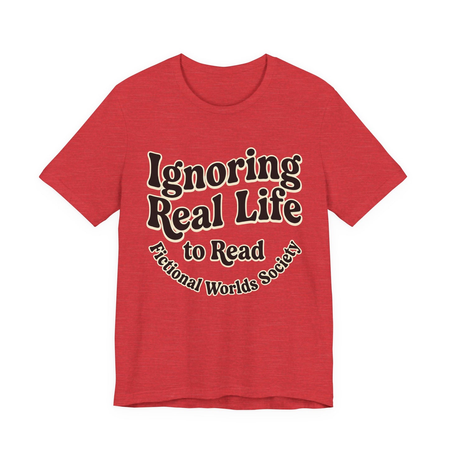 Ignoring Real Life to Read Graphic T-Shirt