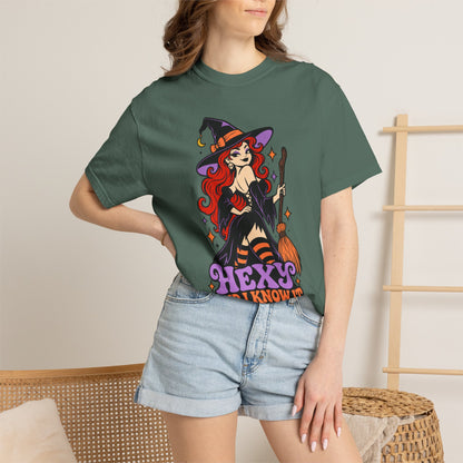 Hexy And I Know It Witch Halloween Graphic T-Shirt
