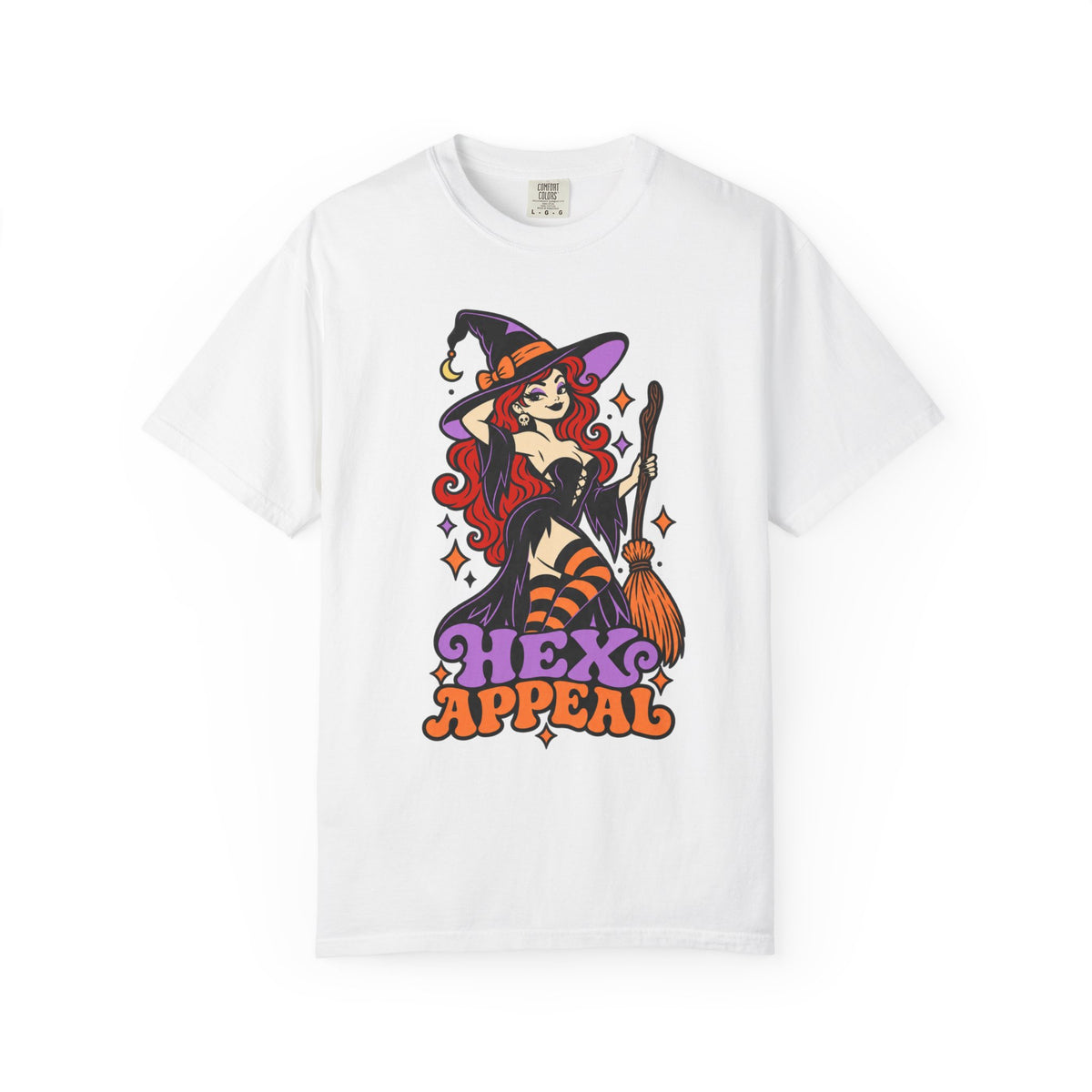 Witchy 'Hex Appeal' Halloween Graphic T-Shirt