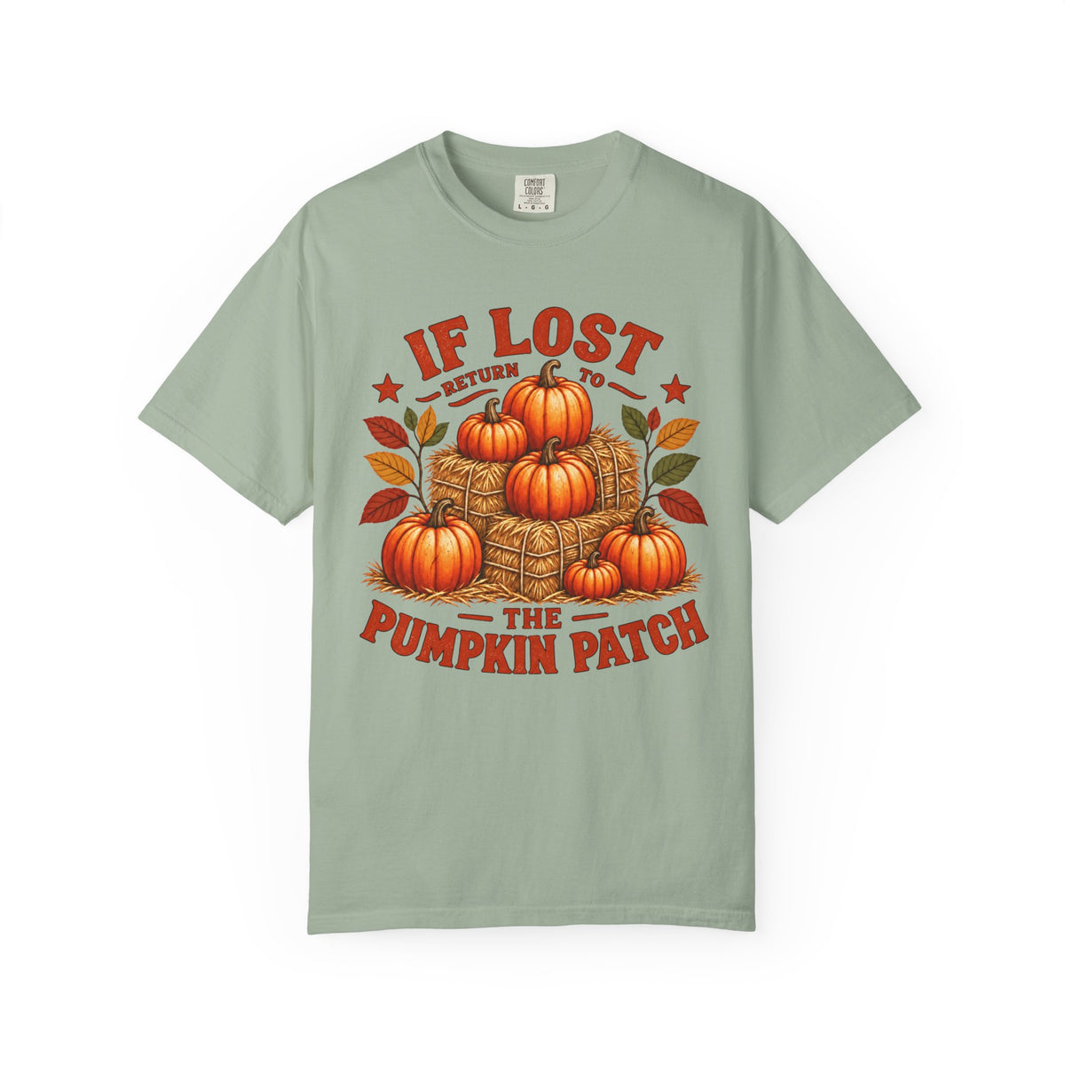 If Lost Return to the Pumpkin Patch Fall Graphic T-shirt