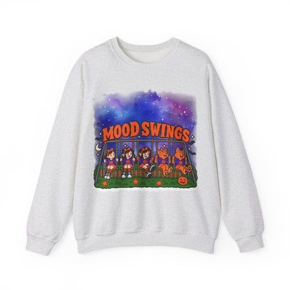Mood Swings Werewolf Halloween Crewneck Sweatshirt