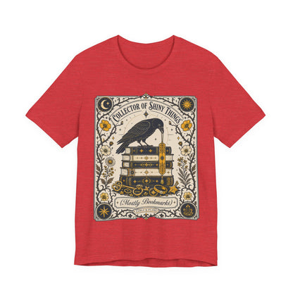 Collector of Shiny Things Raven Tarot Card Graphic T-Shirt