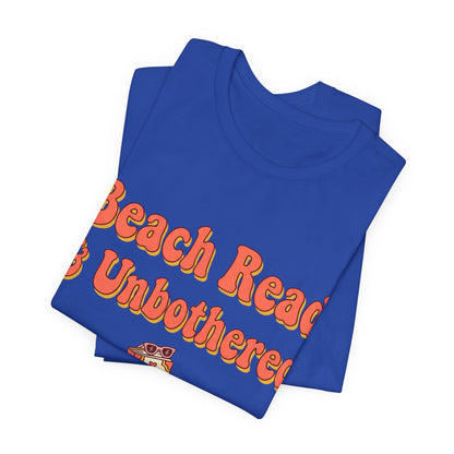 Beach Read & Unbothered Vacation Graphic T-Shirt