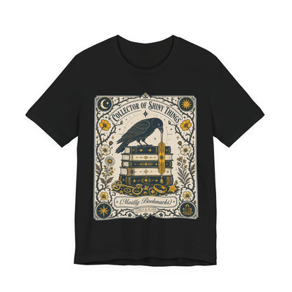 Collector of Shiny Things Raven Tarot Card Graphic T-Shirt