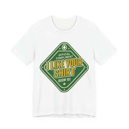 'I Like Your Shirt' Retro Motel Keychain Graphic T-Shirt