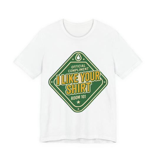 'I Like Your Shirt' Retro Motel Keychain Graphic T-Shirt