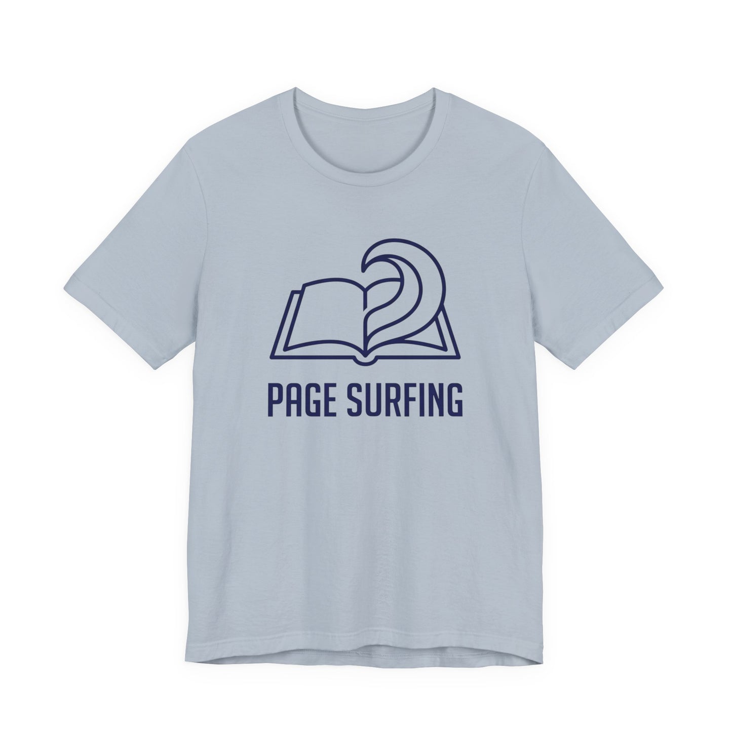 Minimalist Page Surfing  Graphic T-Shirt