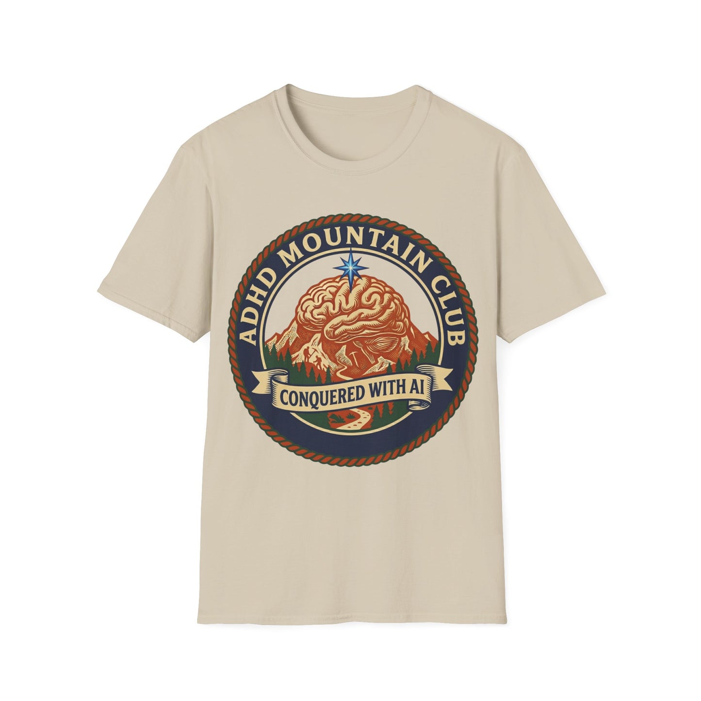 ADHD Mountain Club Graphic Tee