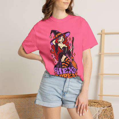 Witchy 'Hex Appeal' Halloween Graphic T-Shirt