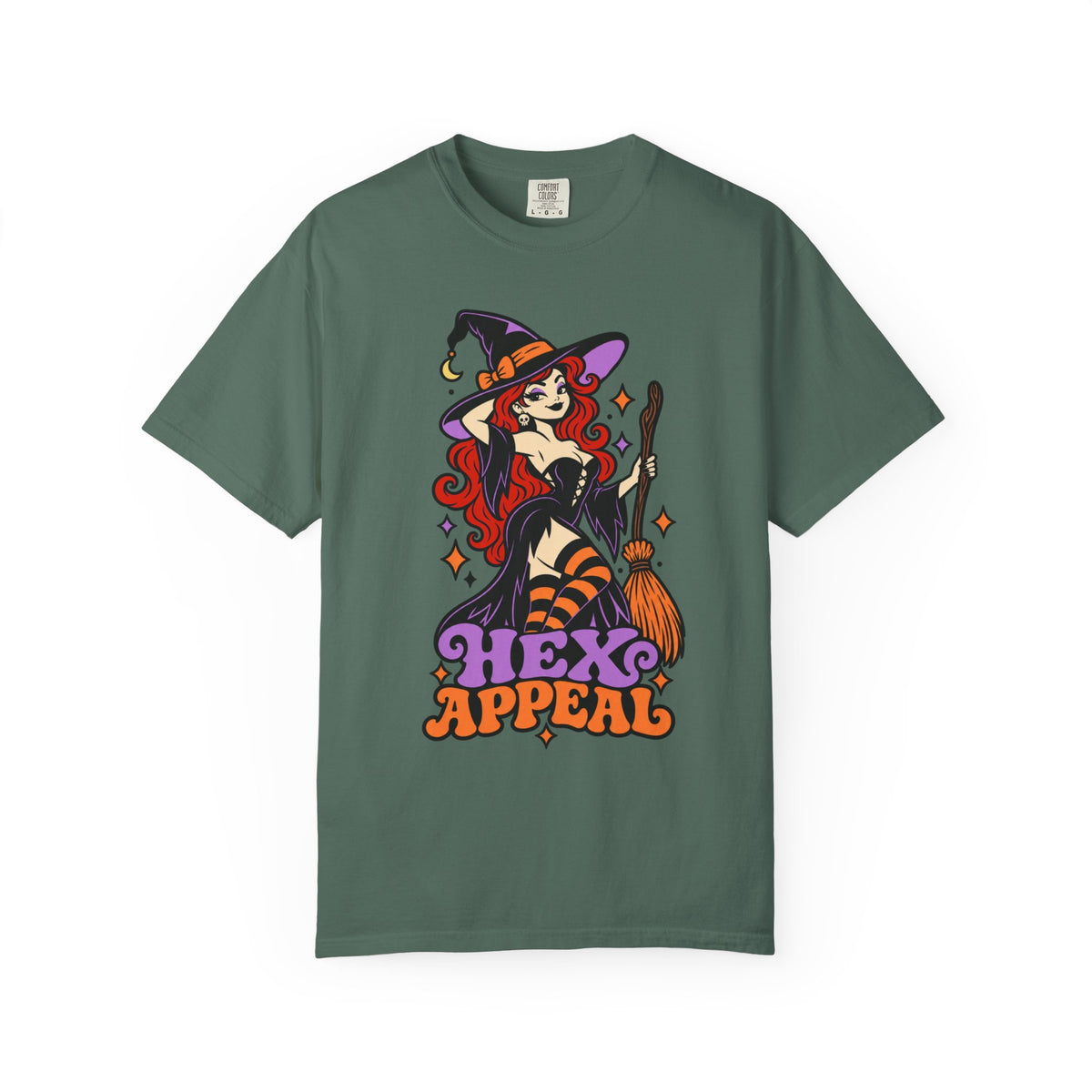 Witchy 'Hex Appeal' Halloween Graphic T-Shirt