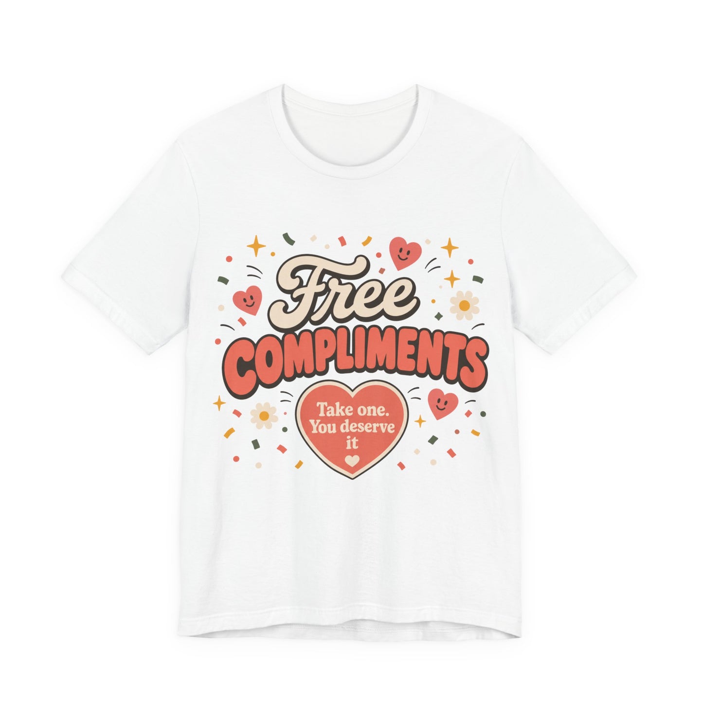 Free Compliments Graphic T-Shirt