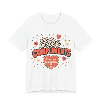 Free Compliments Graphic T-Shirt